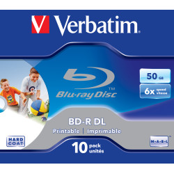 Verbatim 43736 blank Blu-Ray disc BD-R 50 GB 10 pc(s)