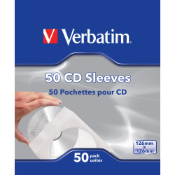 Verbatim CD Sleeves 50pk