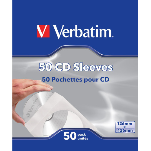 Verbatim CD Sleeves 50pk