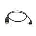 StarTech.com Micro-USB Charge-and-Sync Cable M/M - Right-Angle Micro-USB - 24 AWG - 0.5 m