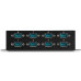 StarTech.com 8 Port USB to DB9 RS232 Serial Adapter Hub – Industrial DIN Rail and Wall Mountable