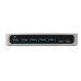 StarTech.com 7 Port USB C Hub with Fast Charge Port - USB-C to 5x USB-A 2x USB-C (USB 3.0 SuperSpeed 5Gbps) - Self Powered USB 3.2 Gen 1 Type-C Hub w/ Power Adapter - Desktop/Laptop Hub