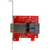 StarTech.com Mini-SAS Adapter - Dual SFF-8643 to SFF-8644 - with Full and Low-Profile Brackets - 12Gbps
