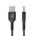 StarTech.com 3ft (1m) USB-A to USB-C Charging Cable, Charge & Sync, 3A, USB 2.0, TPE Jacket - Black USB Charging Cord