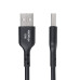 StarTech.com 3m (9.8ft) USB-A to USB-C Charging Cable, Charge & Sync, 3A, USB 2.0, TPE Jacket - Black USB Charging Cord