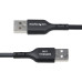 StarTech.com 3m (9.8ft) USB-A to USB-C Charging Cable, Charge & Sync, 3A, USB 2.0, TPE Jacket - Black USB Charging Cord