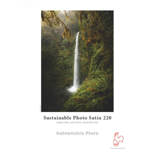 Hahnemühle Sostenible Photo Satin - Papel fotográfico sostenible (220 g/m², 210 x 297 mm), color blanco