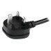 StarTech.com 6ft (2m) UK Computer Power Cable, 16AWG, BS 1363 to C19, 13A 250V, Black Replacement AC Power Cord, UK Power Cable for PC and Network Equipment