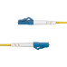 StarTech.com 15m (49.2ft) LC to SC (UPC) OS2 Single Mode Simplex Fiber Optic Cable, 9/125µm, 40G/100G, Bend Insensitive, Low Insertion Loss, LSZH Fiber Jumper Cord