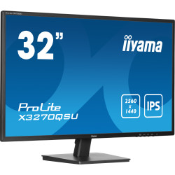 iiyama ProLite X3270QSU-B1 computer monitor 80 cm (31.5") 2560 x 1440 pixels Wide Quad HD LED Black