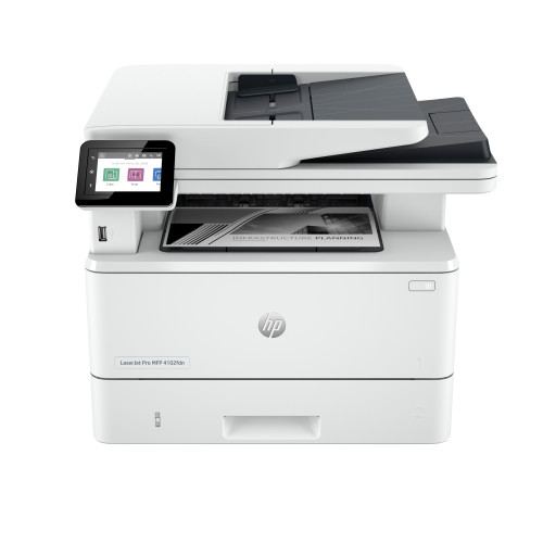 HP LaserJet Pro 4102fdn Multifunction Black and white Printer, Ethernet Only; Copier, Scanner