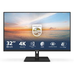 Philips 1000 series 32E1N1800LA/00 computer monitor 80 cm (31.5") 3840 x 2160 pixels 4K Ultra HD LCD Black