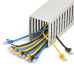 StarTech.com Open Slot Cable Management Raceway with Cover, 3