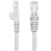 StarTech.com 50ft CAT6 Cable - White CAT6 Ethernet Cable - Gigabit Ethernet Wire - 250MHz 100W PoE RJ45 UTP CAT 6 Network/Patch Cord Snagless - Individually Tested