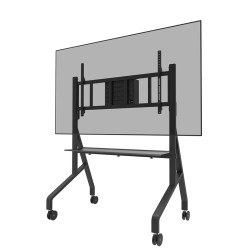 Neomounts FL50-575BL1 TV trolley 65-115" - fast installation - TÜV