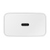 Samsung 15W Adaptive Fast Charger (with C to C Cable) Smartphone White USB Fast charging Indoor