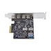 StarTech.com 5-Port USB PCIe Card, USB 3.2 10Gbps, PCI Express Card with 4x USB-C Ports, 1x USB-A Internal Port, USB PCIe Controller Card, Windows/macOS/Linux