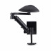 StarTech.com Adjustable Arm Rest for Office Desk, Ergonomic Arm/Elbow Support, 360-Degree Rotation, Clamp-On/No Drill Installation, Black