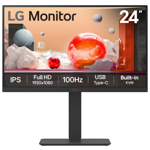 LG 24BA650-B computer monitor 60.5 cm (23.8