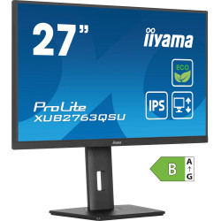 iiyama ProLite XUB2763QSU-B1 computer monitor 68.6 cm (27") 2560 x 1440 pixels Quad HD LED Black