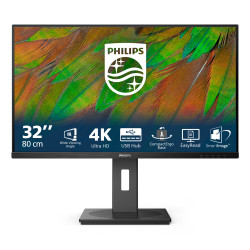 Philips 3000 series 32B1N3800/00 computer monitor 81.3 cm (32") 3840 x 2160 pixels 4K Ultra HD LCD Black