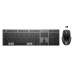 HP 725 Multi-Device Rechargeable Wireless Keyboard and Mouse Combo