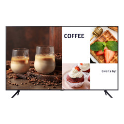 Samsung BE50C-H Digital signage flat panel 127 cm (50") LED Wi-Fi 4K Ultra HD Black Built-in processor Tizen 16/7