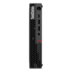 Lenovo ThinkStation P3 Tiny Intel® Core™ i7 i7-14700 32 GB DDR5-SDRAM 512 GB SSD NVIDIA RTX A400 Windows 11 Pro Mini PC Workstation Black