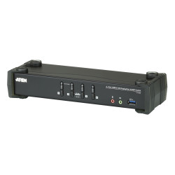 ATEN 4-Port USB 3.1 Gen 1 4K DisplayPort 1.2 KVMP™ Switch with Audio (KVM cables included)