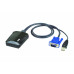 ATEN CV211CP-AT KVM switch Black