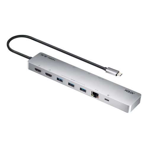 ATEN UH3240 interface hub USB Type-C Silver