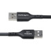 StarTech.com 4m (13ft) USB-A to USB-C Charging Cable, Charge & Sync, 3A, USB 2.0, TPE Jacket - Black USB Charging Cord