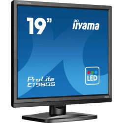 iiyama ProLite E1980S-B1 computer monitor 48.3 cm (19") 1280 x 1024 pixels VGA LED Black