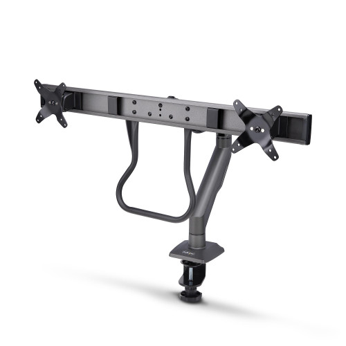 StarTech.com Desk Mount Dual Monitor Arm with Crossbar, Up To 27
