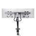 StarTech.com Desk Mount Dual Monitor Arm with Crossbar, Up To 27