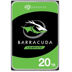 Seagate Barracuda 20TB internal hard drive 7200 RPM 512 MB 3.5" Serial ATA