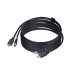 StarTech.com 10ft (3m) HDMI and USB 5Gbps KVM Cable, 4K 60Hz, HDMI 2.0 and USB Combo Cable for KVM Switches