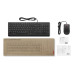 Lenovo KB MICE_BO Essencial WR KBMS GB A1 keyboard Mouse included Universal USB UK English Black