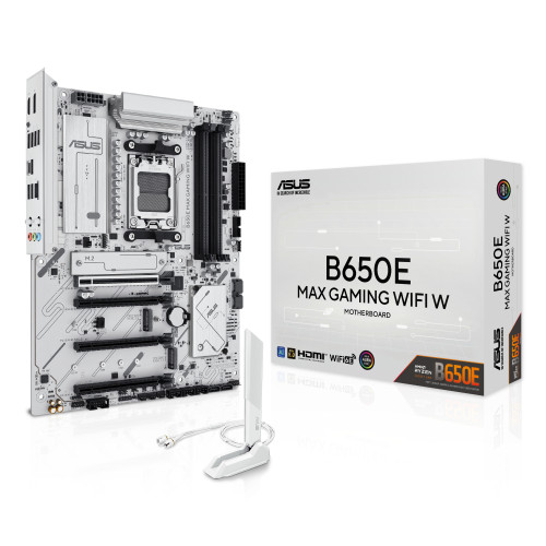 ASUS B650E MAX GAMING WIFI W AMD B650 Socket AM5 ATX