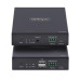StarTech.com HDMI KVM Extender Over IP Network, 4K 60Hz, Driverless, HDMI and USB Over Ethernet/CAT6, AVoIP, Transmitter and Receiver Kit, Includes Mounting Kits