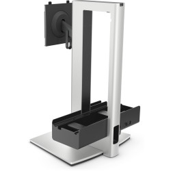 DELL Pro Slim OSS25 68.6 cm (27") Desk Black, Silver