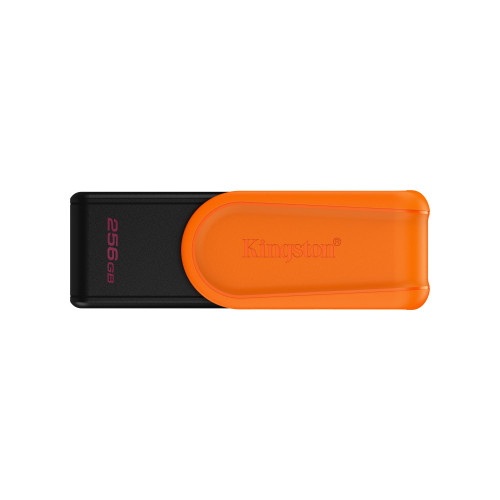 Kingston Technology DataTraveler 256GB Portable USB 3.2 Gen 1 Exodia S (Black/Orange)