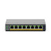 NETGEAR GS108EPP Unmanaged Gigabit Ethernet (10/100/1000) Power over Ethernet (PoE) Desktop/Wall-Mounting Grey