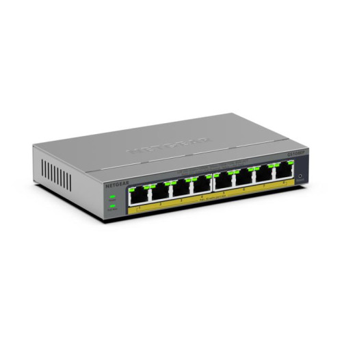 NETGEAR GS108EP Managed L2/L3 Gigabit Ethernet (10/100/1000) Grey