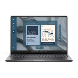 DELL Pro 16 PC16255 AMD Ryzen™ 5 PRO 230 Laptop 40.6 cm (16") Full HD+ 16 GB DDR5-SDRAM 512 GB SSD Wi-Fi 6E (802.11ax) Windows 11 Pro UK English Black