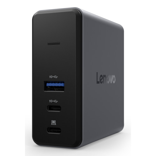 Lenovo X9 Charging GaN Dock Wired USB 3.2 Gen 2 (3.1 Gen 2) Type-C Grey