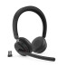 Lenovo ANC Headset 6550 Wireless Head-band Office/Call center USB Type-C Bluetooth Black