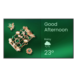 BenQ ST4304 Digital signage flat panel 109.2 cm (43") 350 cd/m² 4K Ultra HD Black Built-in processor Android 14 18/7