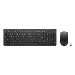 Lenovo 4X31R64490 keyboard Mouse included Office RF Wireless QWERTY UK English Black