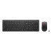 Lenovo 4X31R64490 keyboard Mouse included Office RF Wireless QWERTY UK English Black